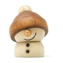 FableWood Julefigurer Snowman - Sundae i Ahorn/Sapele, 1