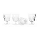 Sagaform Rødvinsglas Picnic Juni Glas på fod - 4 stk. i 30 cl, 1