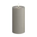 Deluxe Homeart LED-lys Real Flame LED Bloklys i Sand , 15 cm, 1