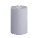 Deluxe Homeart LED-lys Real Flame LED Bloklys i Dust blue, 15 cm, 1