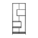 CASA Living Reoler og tilbehør Seaford Reol i Sort, 185 cm, 1