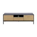 CASA Living TV-borde Seaford TV-bord i Eg/mat sort, 1