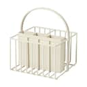 Broste Copenhagen Bestikindsatser Vietta Bestikholder i Rainy Day Grey, 1