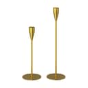 Piet Hein Gulvstage Venus Maxi & Jupiter Maxi Lysestagesæt - 2 stk. i Messing, 1