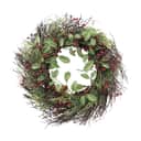 Casa Christmas Øvrigt julepynt Krans i grøn/glimmer, 1