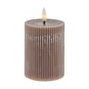 Lene Bjerre LED-lys Lillia LED Bloklys i lyserød, H10 x Ø7,5 cm, 1