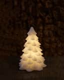 Sirius LED-lys Clara Carla Juletræ Vokslys i Hvid, 16 cm, 1