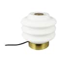 Dyberg Larsen Bordlamper Diva Bordlampe i Opal/ Messing, 15 cm, 1