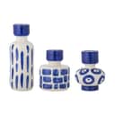 Creative Collection Vaser Romane Vase - 3 stk. i Blå, 1