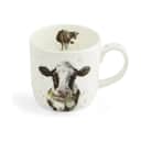 Royal Worcester Krus og kopper med hank Wrendale Krus - Mooo i Ko, 1