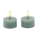 Sirius LED-lys Sille Genopladelig Sille LED Fyrfadslys - 2 stk. i Sandy Green, 1