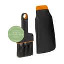 Fiskars Garden Haveredskaber Plant Care 2-i-1 Planteske og Børste i Sort/orange, 1