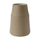 Knabstrup Keramik Vaser Clay Vase i Mørk beige, 1