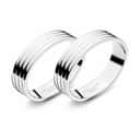 Georg Jensen Servietringe og -holdere Bernadotte Servietring - 2 stk. i Stål, 1