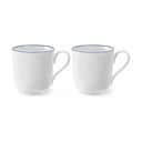 Royal Copenhagen Krus og kopper med hank Blueline Krus - 2 stk. i Hvid/blå, 28 cl, 1