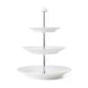 Royal Copenhagen Etagere Hvid Riflet Étagère i 3 etager, 1