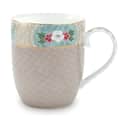 PIP Studio Krus og kopper med hank Blushing Birds Blushing Bird Krus i Khaki, 1
