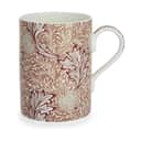 Spode Krus og kopper med hank Morris & Co Krus i Rød/gul/orange, 1