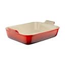 Le Creuset Ovnfaste fade Signature Heritage Ovnfast Fad i Cerise, B25,4 x L32 cm, 1