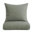 omhu Sengetøj Micro Tern Sengetøj i Olive, B140 x L220 cm, 1