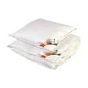 Eurodun Dobbeltdyner Dream Energy Dobbelt Helårsdyne i white/green, 220 cm, 1