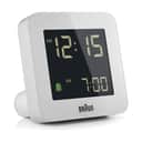 Braun Vækkeure BC09W-DCF WHWH-DCF Vækkeur i Hvid, H7,5 x B7,5 cm, 1