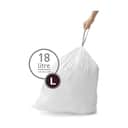 Simplehuman Affaldsposer Affaldsposer kode L - 60 stk. i L - 18 liter, 1