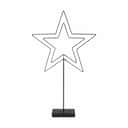 Casa Christmas Lysdekoration Stjerne m. LED i Sort, 1