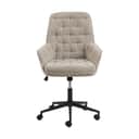 CASA Living Skrivebordsstole Erik Skrivebordsstol i beige / mat sort, 1
