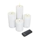 Deluxe Homeart LED-lys LED bloklys - 5 dele i Hvid, 1