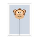 Poster&Frame Plakater Plakat - Balloon Monkey i B50 x L70 cm, 1
