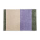 Tica Copenhagen Dørmåtter Stripes Horisontal Gulvmåtte i Lilla/Ivory/grøn, B60 x L90 cm, 1