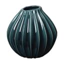 Broste Copenhagen Vaser Wide Vase i Blå, H25 x Ø25 cm, 1