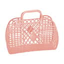 Sun Jellies Øvrigt interiør Retro Basket Retro Taske - Stor i Peach B 14 x L 35 x H 30 cm, 1