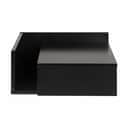 CASA Living Sengeborde Ashlan Natbord i Sort, 1