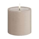 Deluxe Homeart LED-lys Unique LED Bloklys i Rose, H10 x Ø10 cm, 1