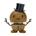 Hoptimist Nisser Woody - Snemand i Egetræ, 8 cm, 1