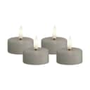 Deluxe Homeart LED-lys Fyrfadslys - 4 stk i Sand, 1