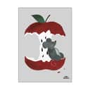 Poster&Frame Plakater Plakat - An Apple A Day i B50 x L70 cm, 1