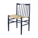 FDB Møbler Spisebordsstole J80 Spisebordsstol i Steel Blue (RAL 5011), 1
