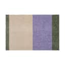 Tica Copenhagen Dørmåtter Stripes Horisontal Gulvmåtte i Lilla/Ivory/grøn, B40 x L60 cm, 1