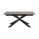 CASA Living Spiseborde Irwine Spisebord i Rustbrun, H76 x B210 x L90 cm, 1