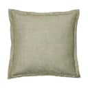 Broste Copenhagen Pyntepudebetræk Linn Pudebetræk i Grape Leaf Green, B50 x L50 cm, 1