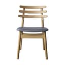 FDB Møbler Spisebordsstole J48 Spisebordstol i Natur/Sort, 78,5 cm, 1