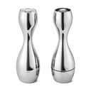 Georg Jensen Strøsæt Cobra Salt- & peberkværnsæt i Stål, 20,1 cm, 1