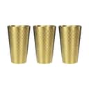 Mixology by CASA Living Drinksglas Mixology Drinksglas - 3 stk. i Guldfarvet, 1