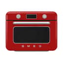 Smeg Miniovne 50's Style Kombiovn COF01RDEU i Rød, 1