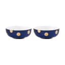 PIP Studio Serveringsskåle Dot Delight Skål - 2 stk. i Mørkeblå, 20 cm, 1