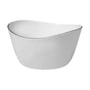 Broste Copenhagen Skåle Salt Skål i White/black, 1