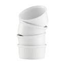 Pillivuyt Ramekiner Ramekinsæt Lav Nr. 1 - 4 stk. i hvid, 9 cm, 1